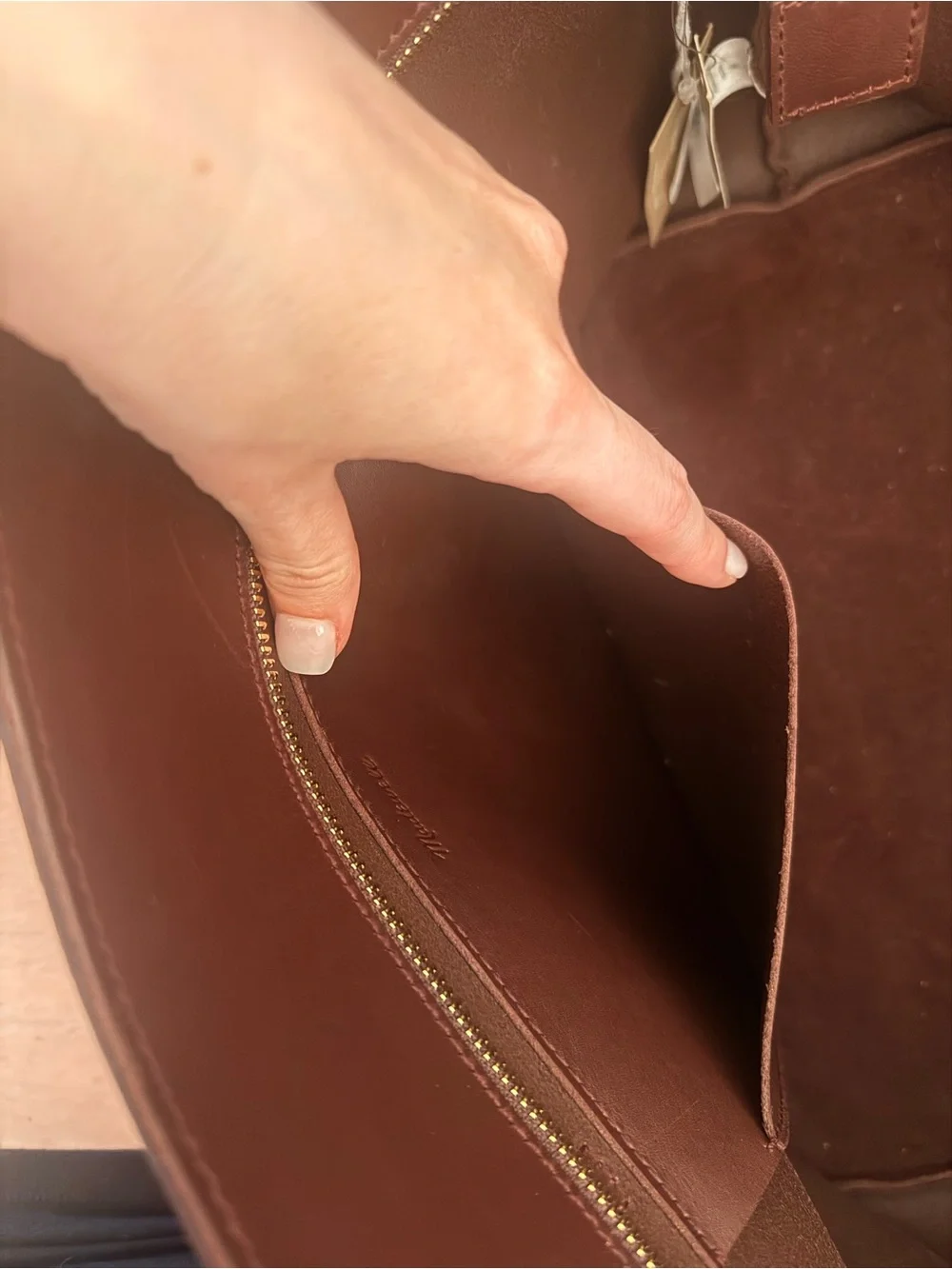 Madewell Zip-Top Essential Tote